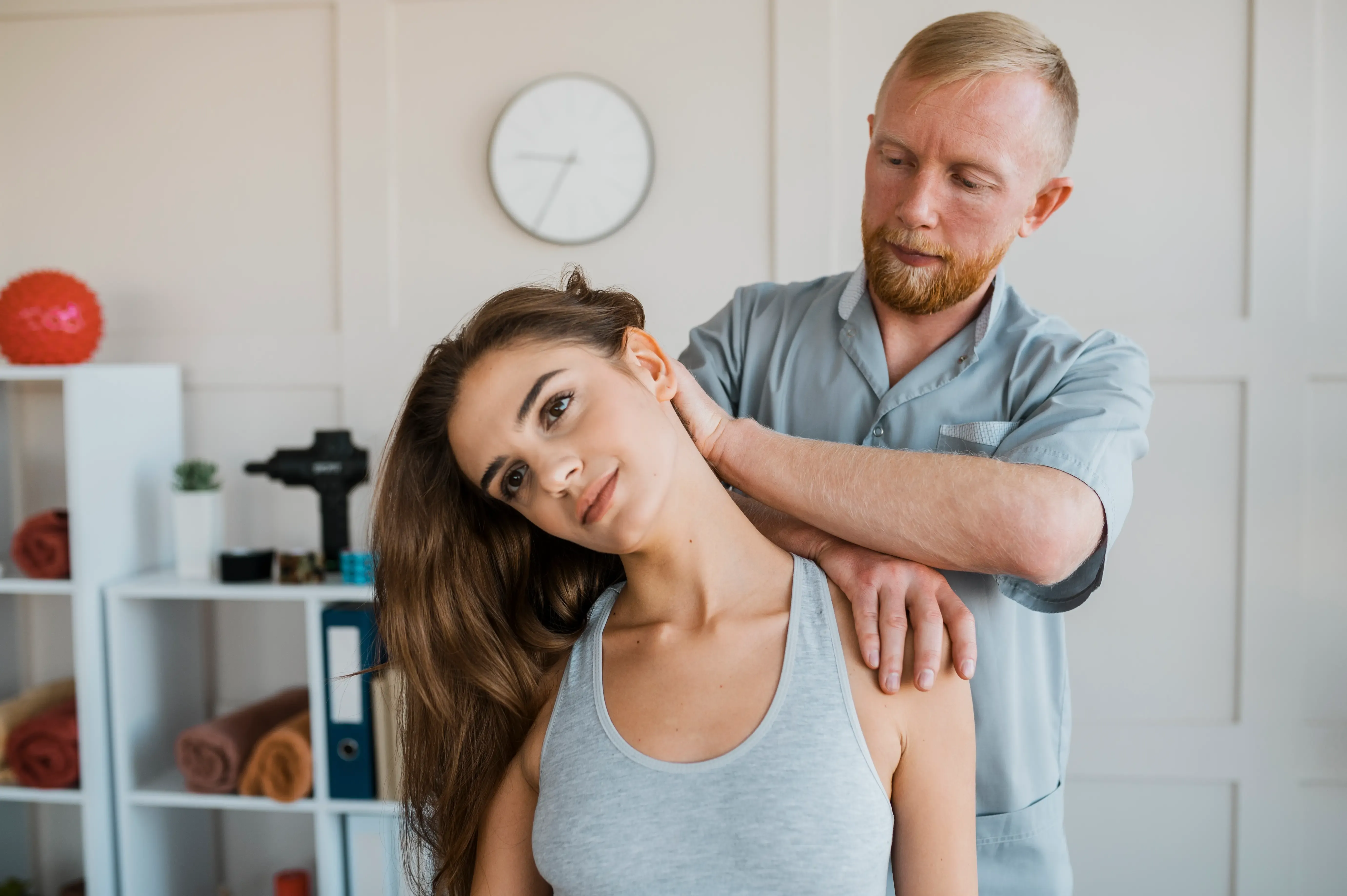 Confident auto injury patient after care at Spine-Ability Apollo Beach