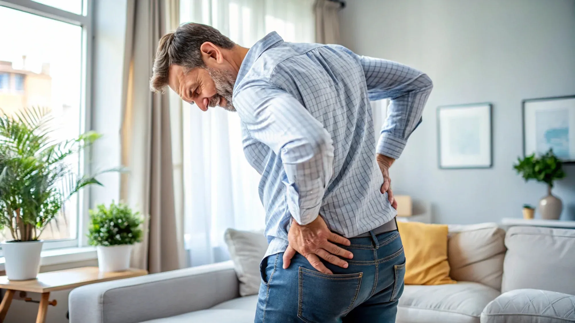 Patient consulting about sciatic nerve pain relief at Bensa Chiropractic and Wellness Bradenton