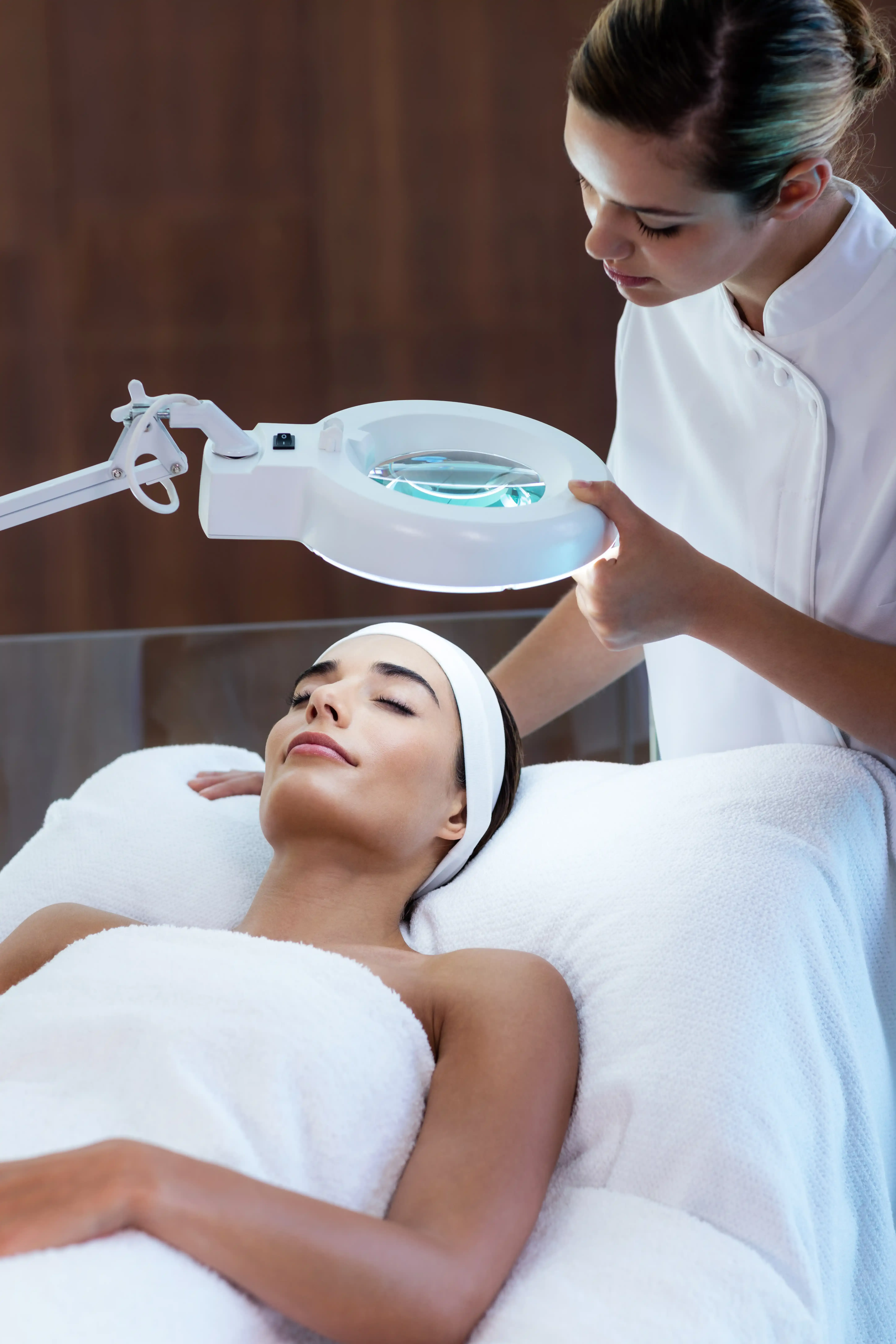 Patient-provider consultation discussing HydraFacial benefits at Hartley Health Canton