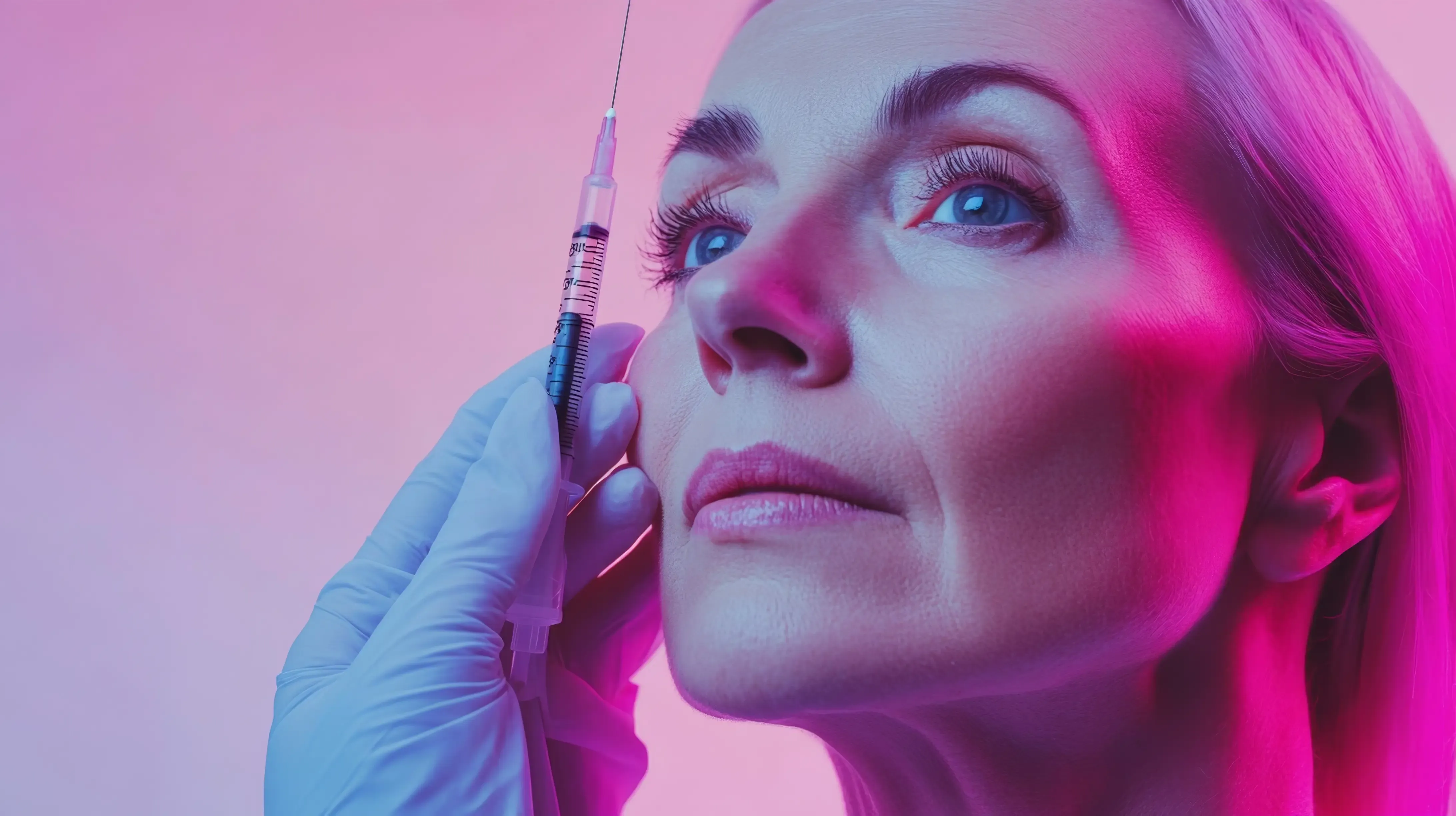 Patient receiving Dysport injections at RegalMed Clinic in Fort Myers, FL