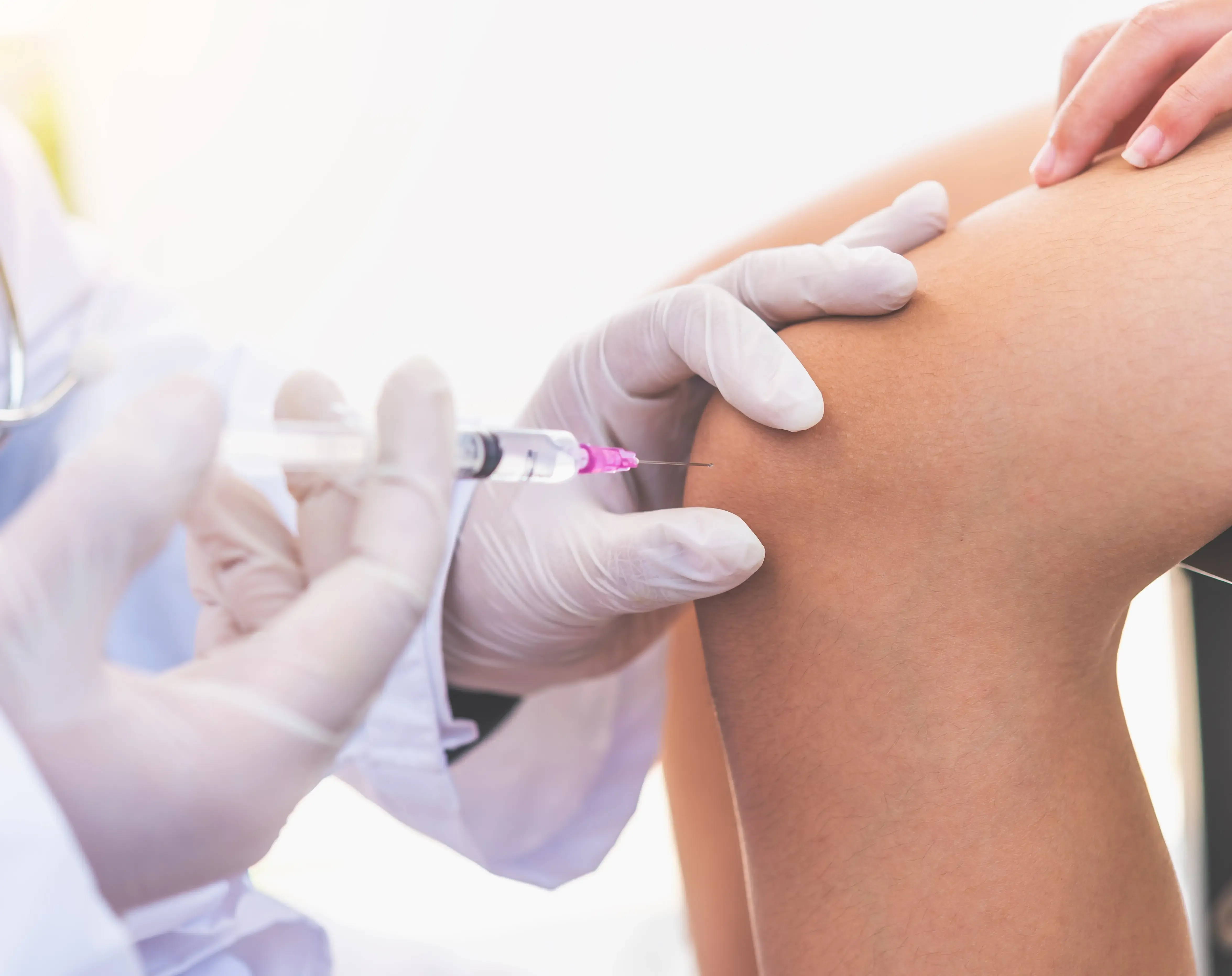 Before and after illustration of nerve block pain relief