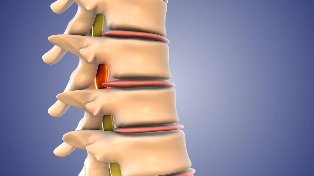 Abstract soft gradient background representing spinal health and pain relief