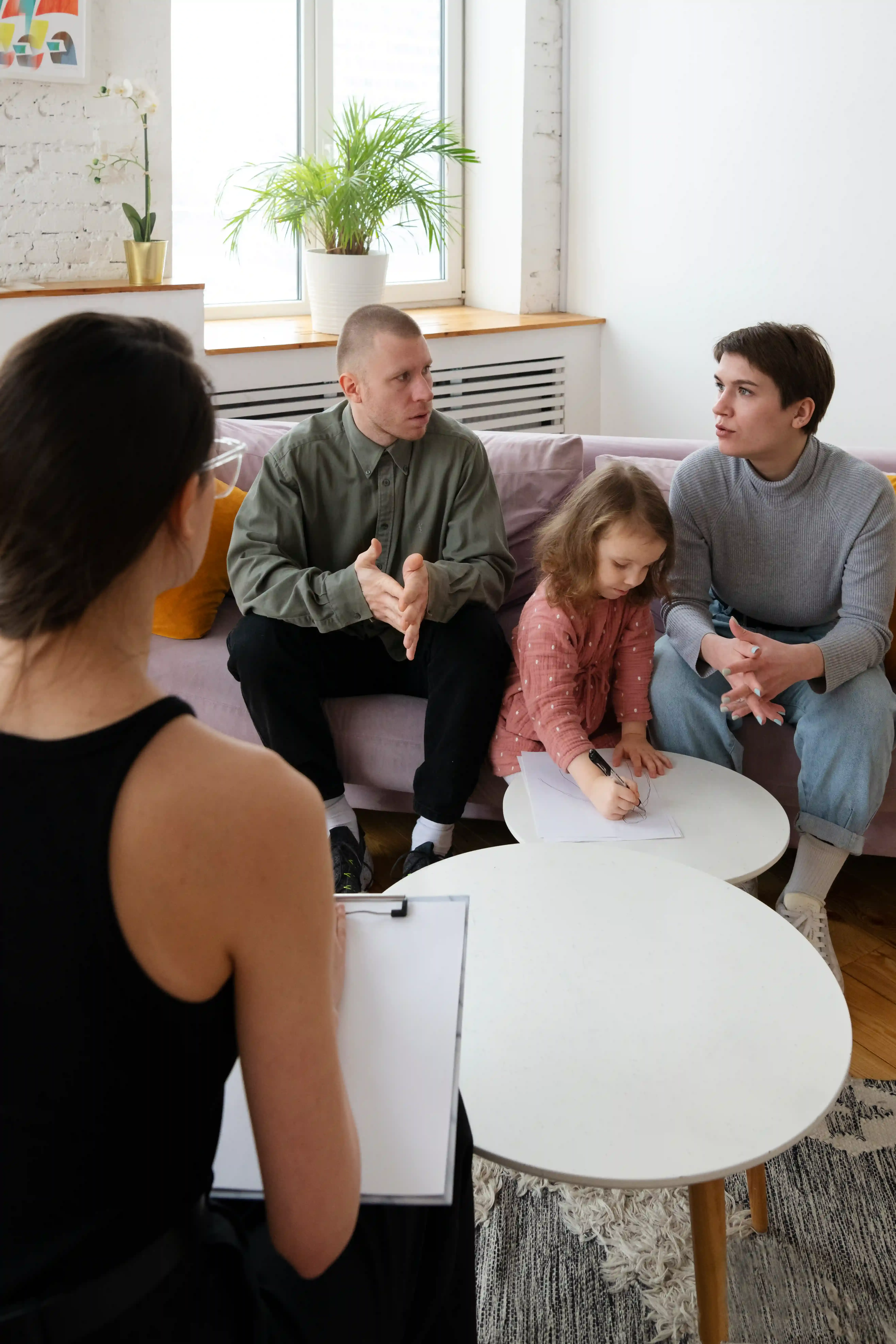 Confident family portrait after autism evaluation for ABA at R&C Psychiatry Pembroke Pines