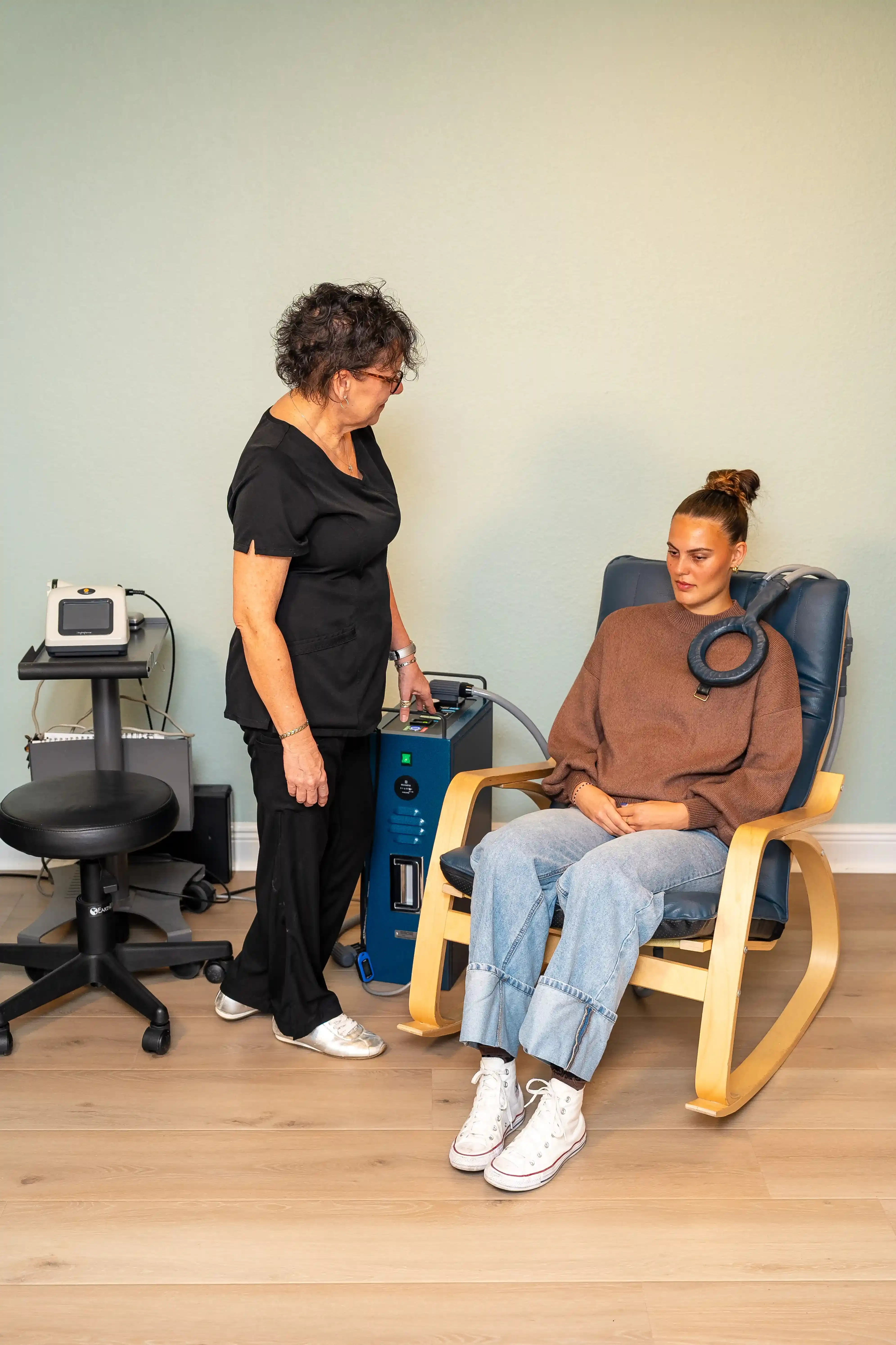 PEMF therapy device and electromagnetic field technology used at Arise Integrative Wellness