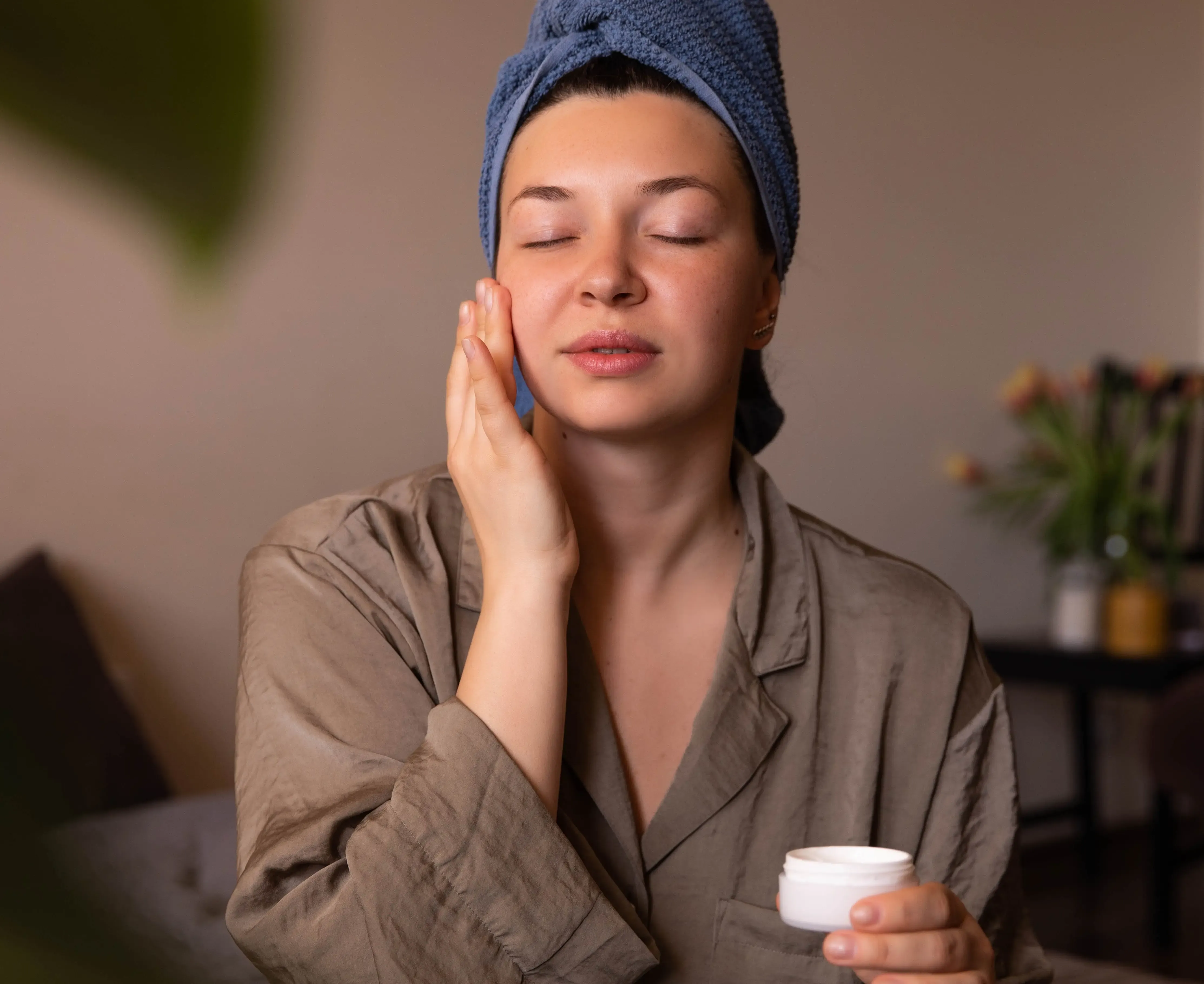 Advanced skin diagnostic imaging technology revealing subsurface skin conditions