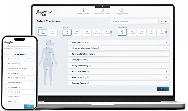 Virtual consultation at RegalMed Clinic Fort Myers