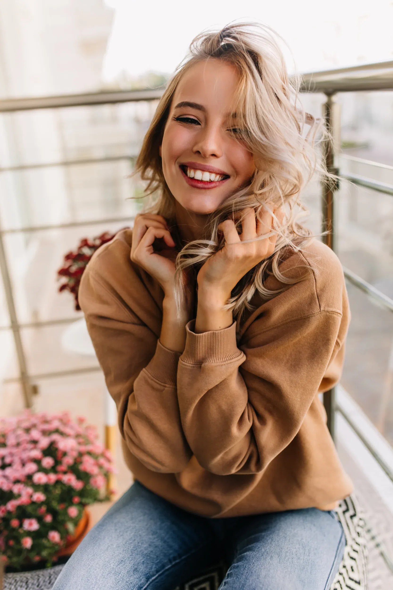 Confident patient portrait after Emfemme 360 at Eternal Wellness Traverse City