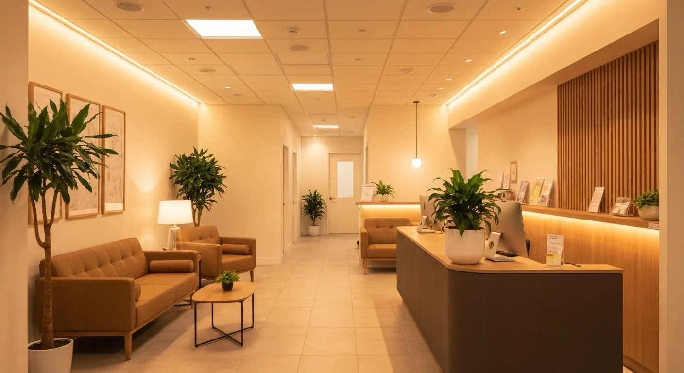 Precision Chiropractic clinic interior in Rockford Michigan