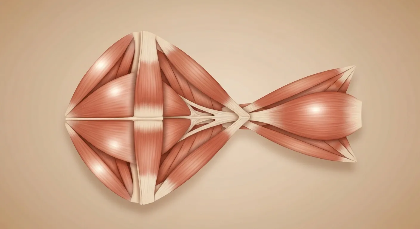 Diagram showing deep core stabilizer muscles at Precision Chiropractic Rockford