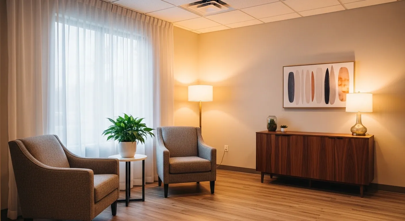 Welcoming reception at Precision Chiropractic Rockford Michigan