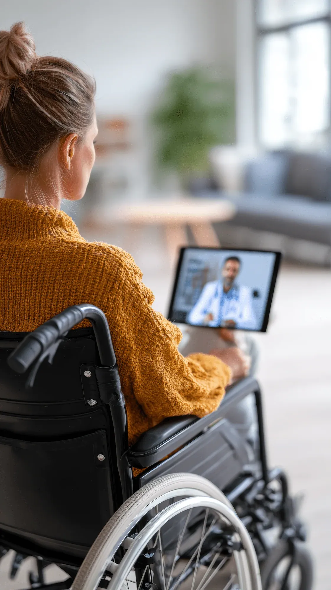 Confident patient portrait after telehealth consultation at Arise Port Charlotte