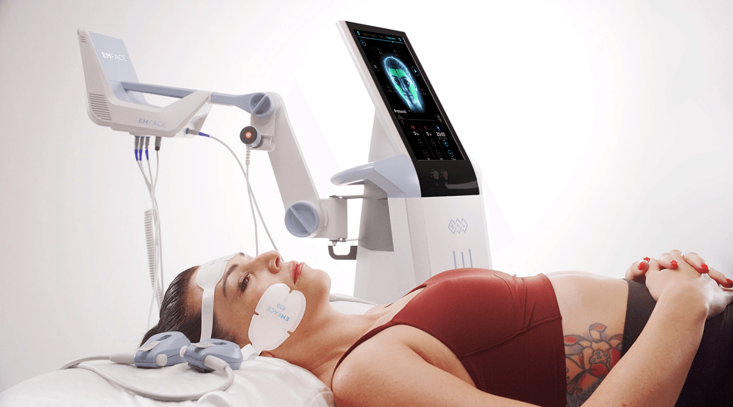 Emface facial rejuvenation treatment at Ivy Collaborative Healthcare in Augusta Georgia