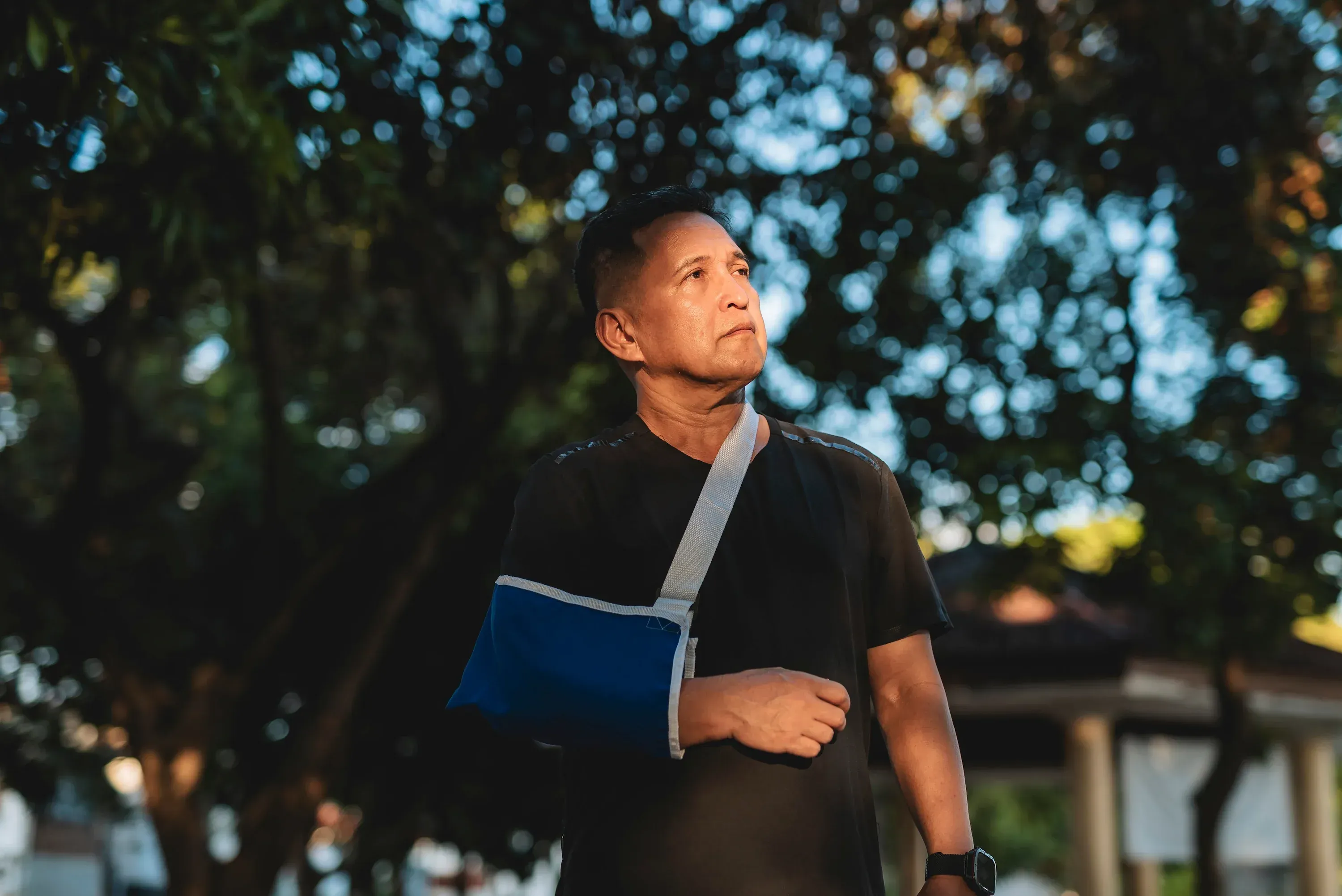 Tampa patient assessing neck pain and stiffness after a car accident at ProActive Chiropractic