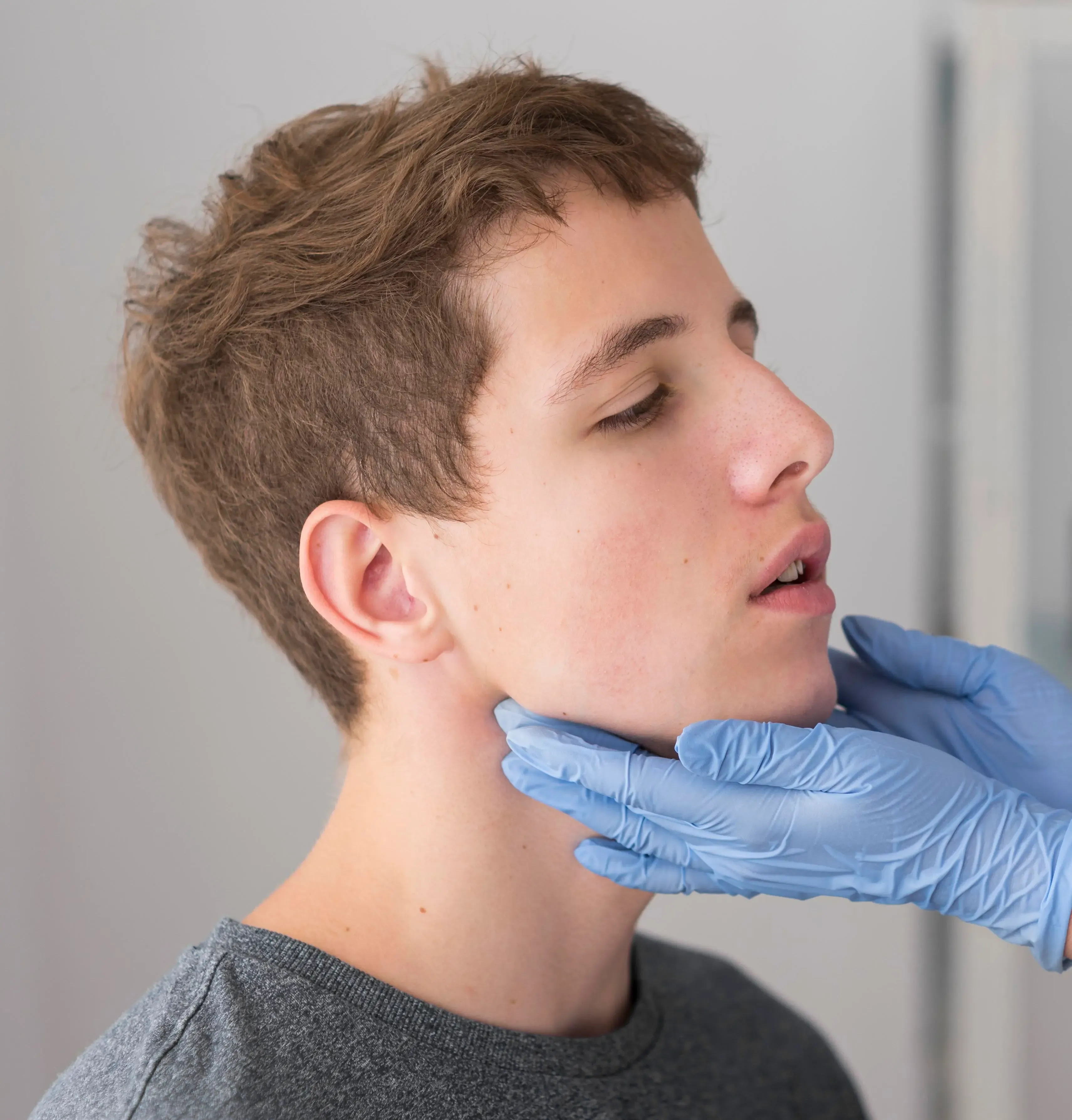 Patient consultation for SPG block treatment at Physicians Ketamine Institute Destin