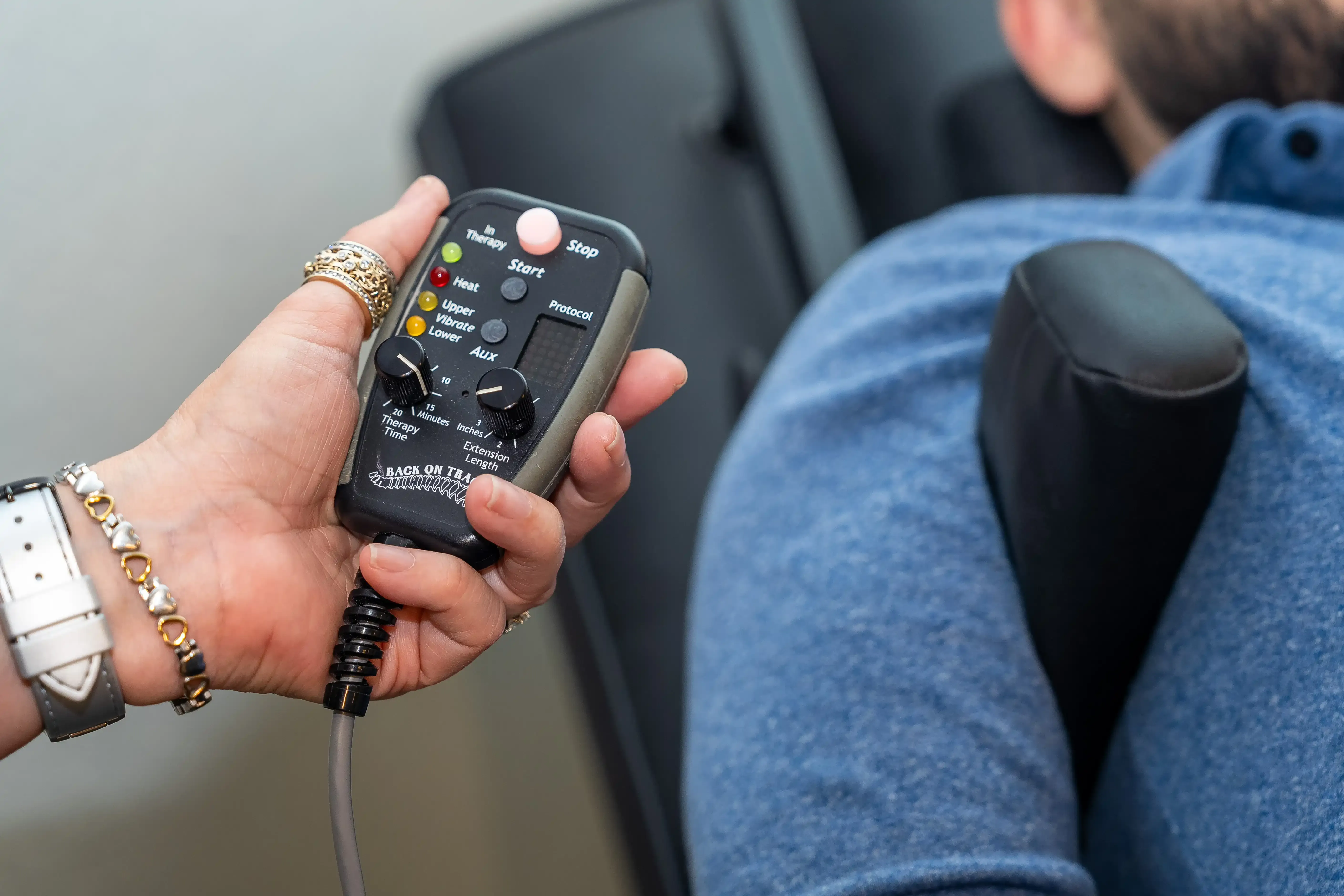 Spinal decompression system used at Arise Integrative Wellness Port Charlotte