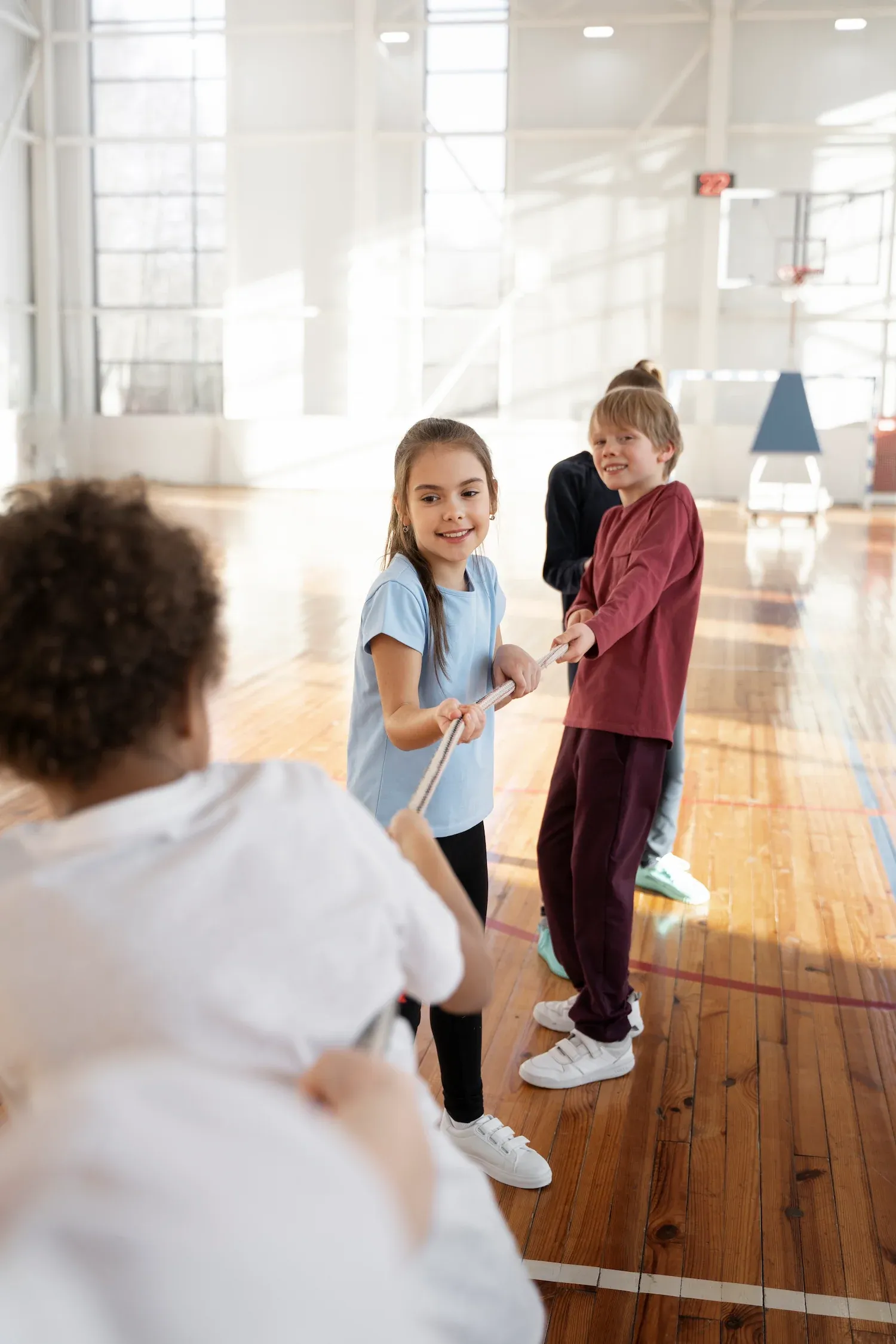 Parent and child consultation for school physical at Bensa Chiropractic Bradenton