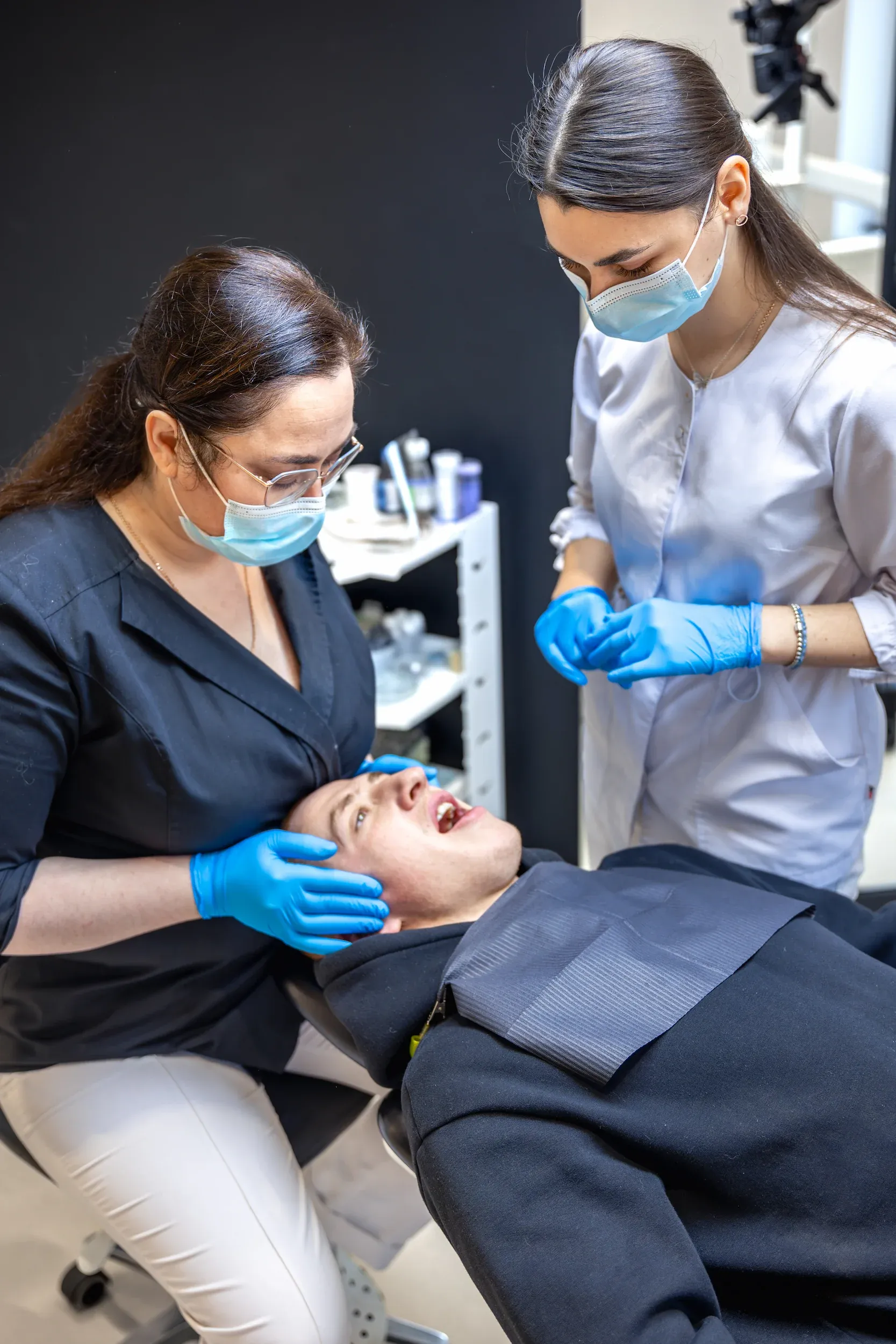 Confident patient portrait after dental filling at Dental World Longwood