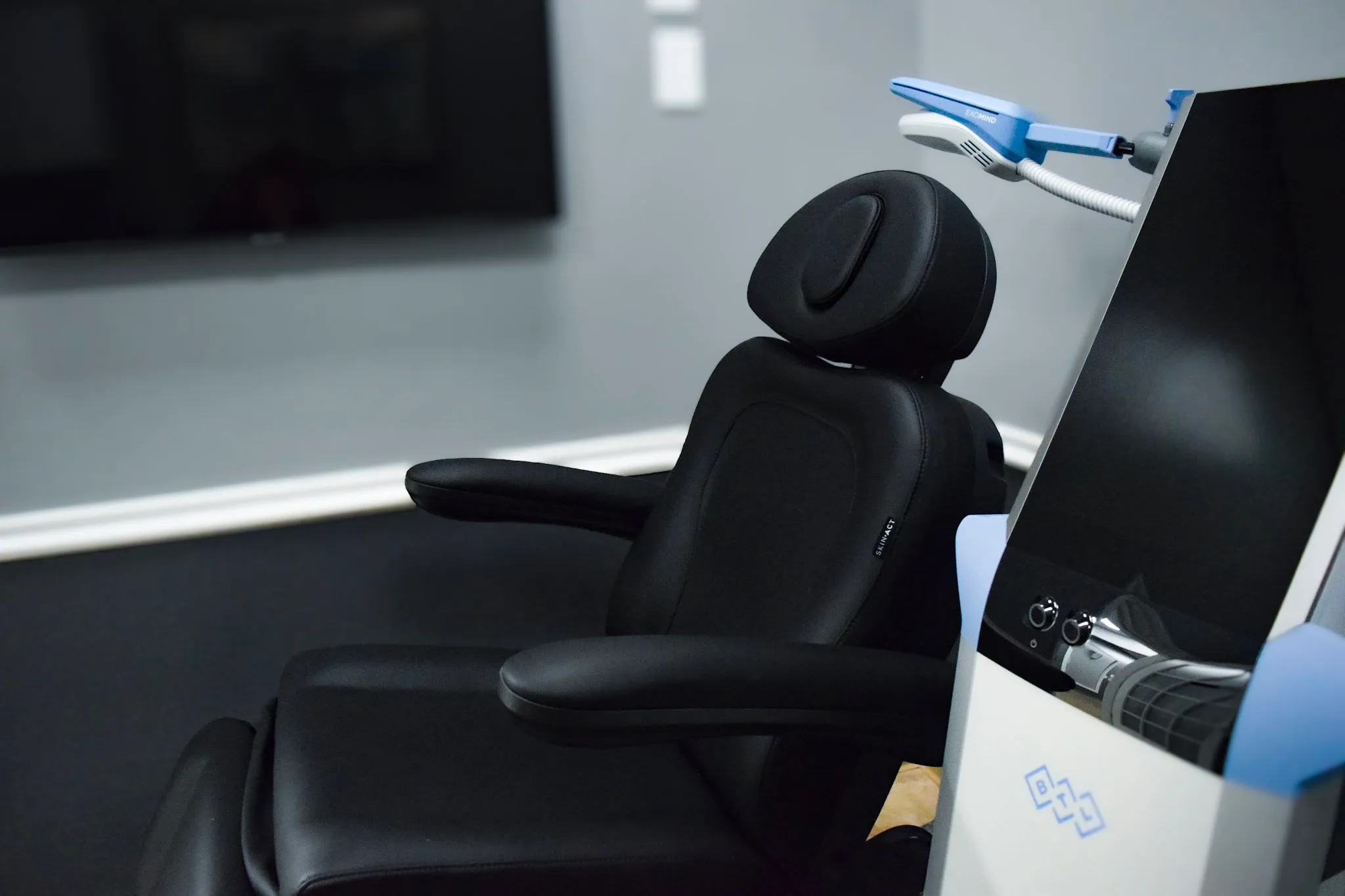 Exomind TMS therapy session at Heritage Wellness & Med Spa in Crescent Springs, KY