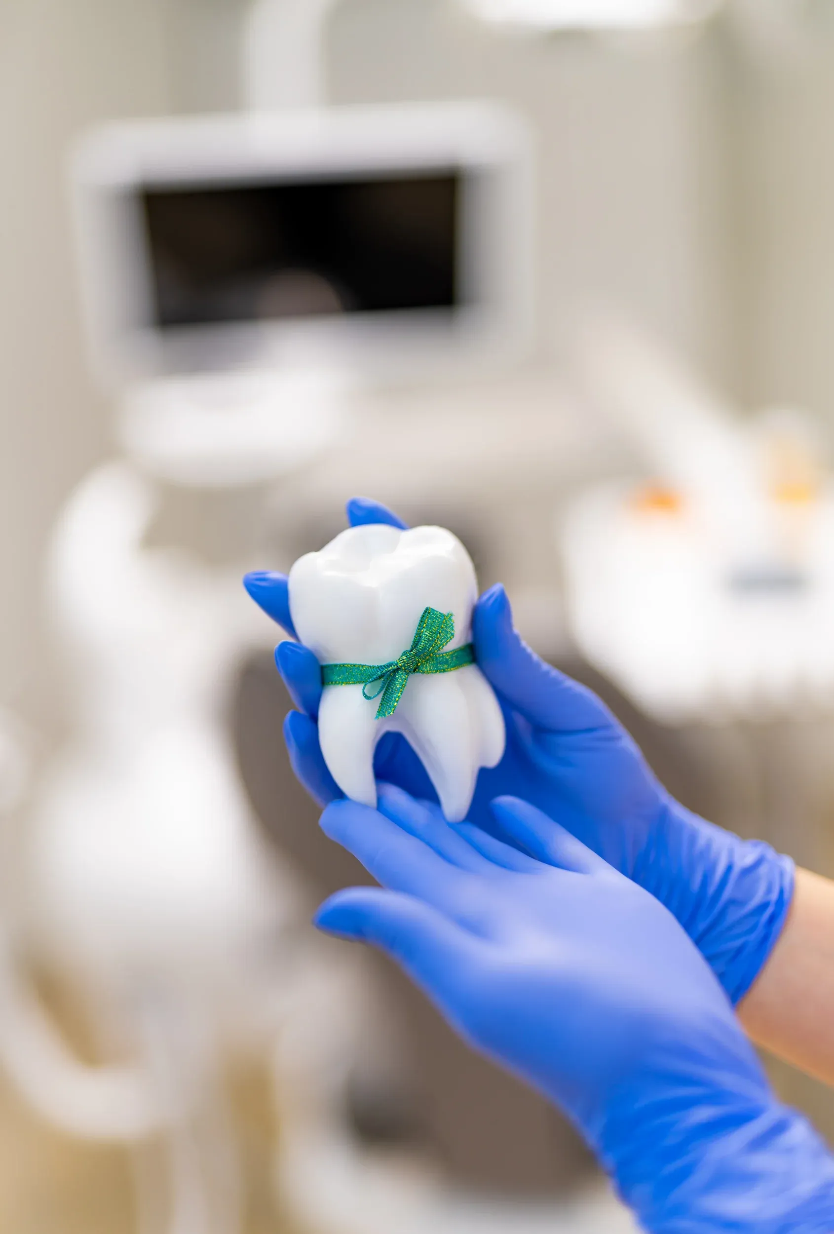 Patient smiling confidently after receiving dentures at Enclave Dental Lake Mary FL