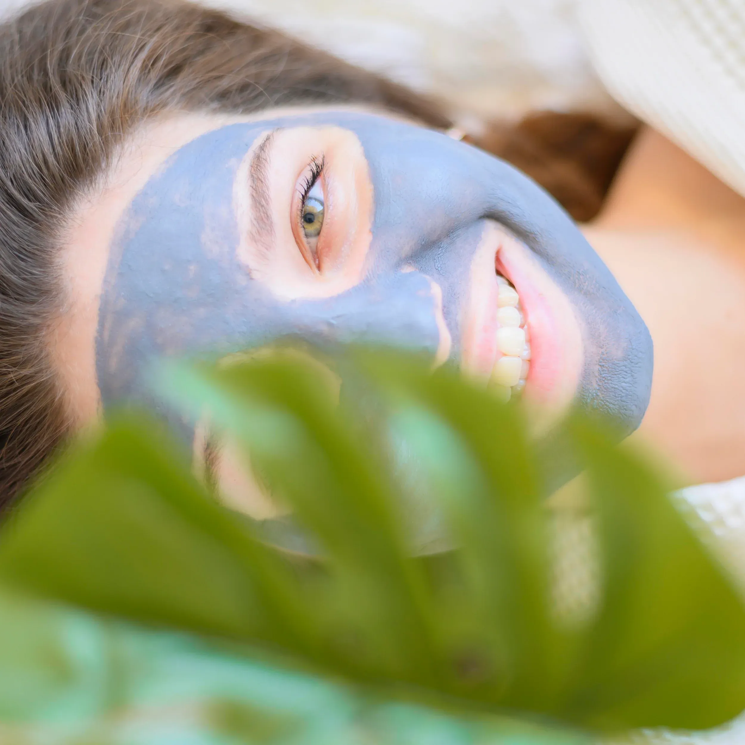 Patient receiving Mint Condition Facial treatment at Mint Aesthetics & Skin in Indianapolis