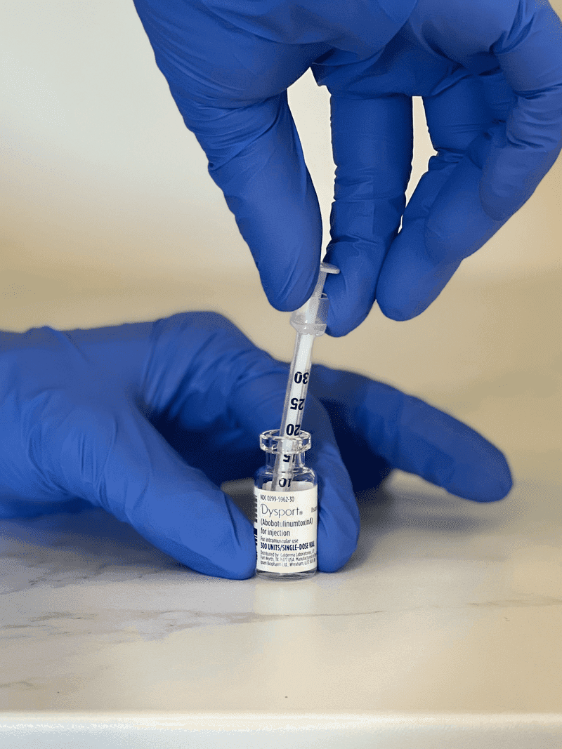 Dysport injectable product used at Eternal Wellness Medical Spa Traverse City