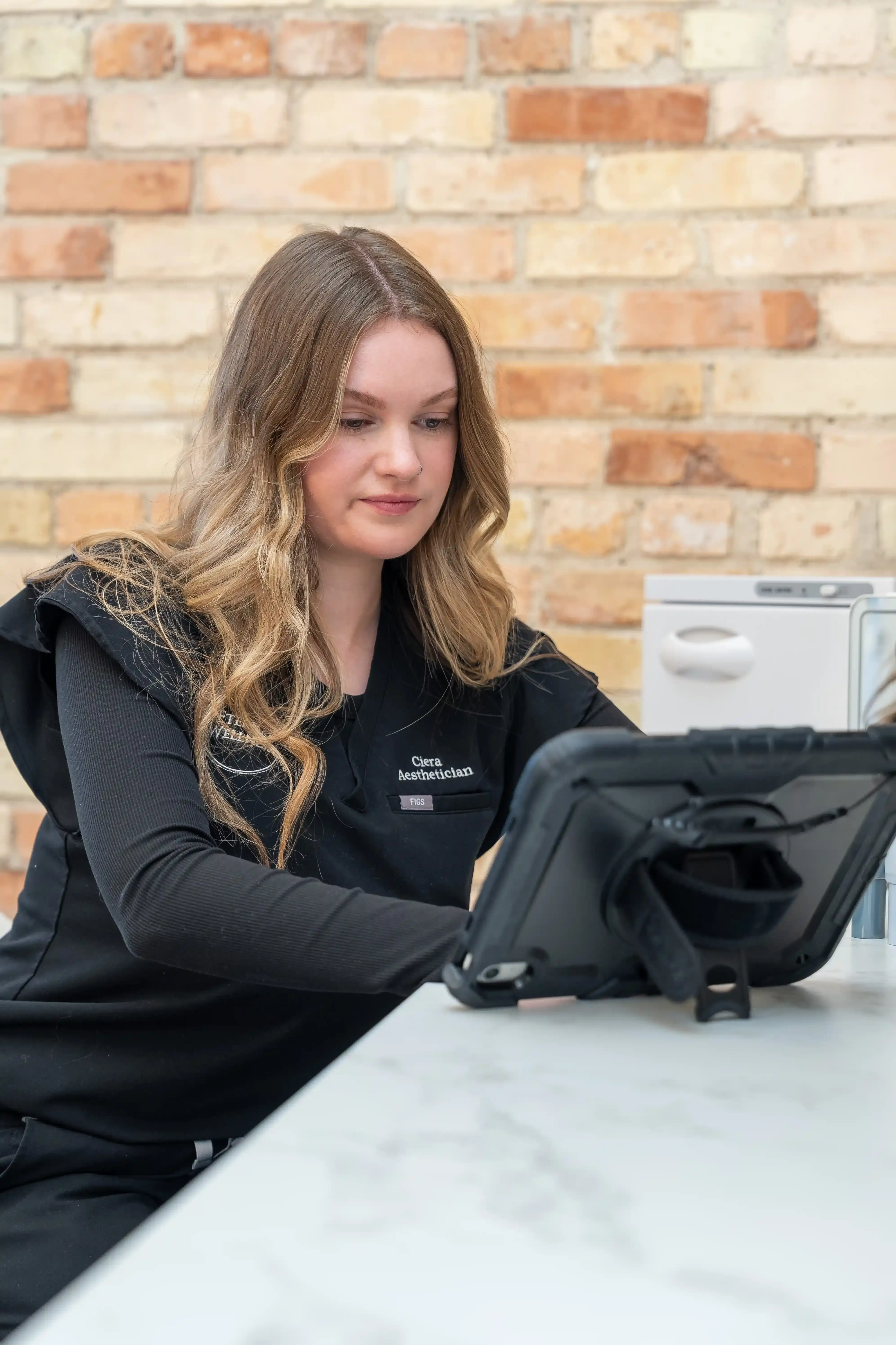 Before and after skincare improvement results at Eternal Wellness Traverse City