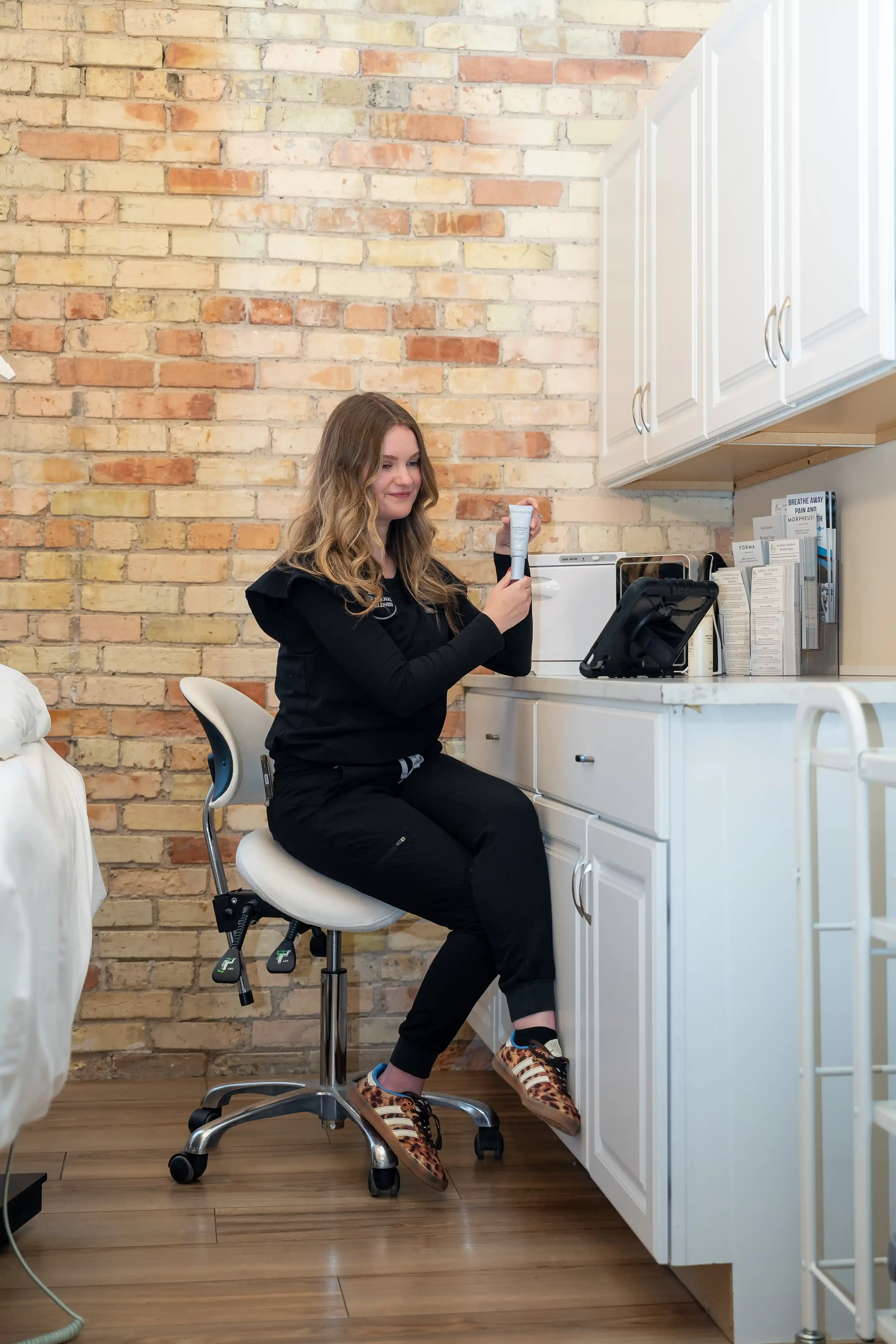 Telehealth video consultation technology used at Eternal Wellness Traverse City