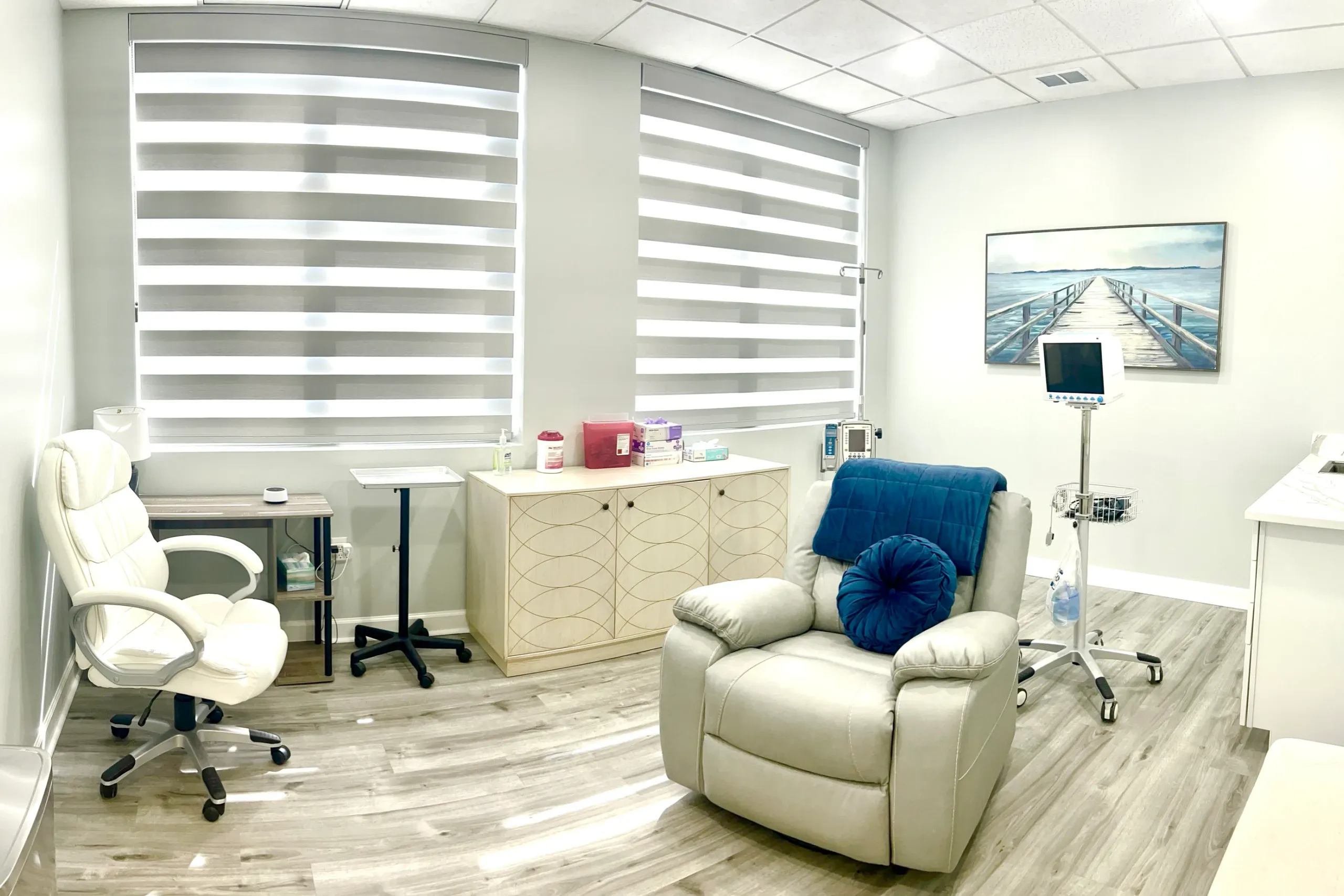 Modern clinic interior at Physicians Ketamine Institute in Destin Florida