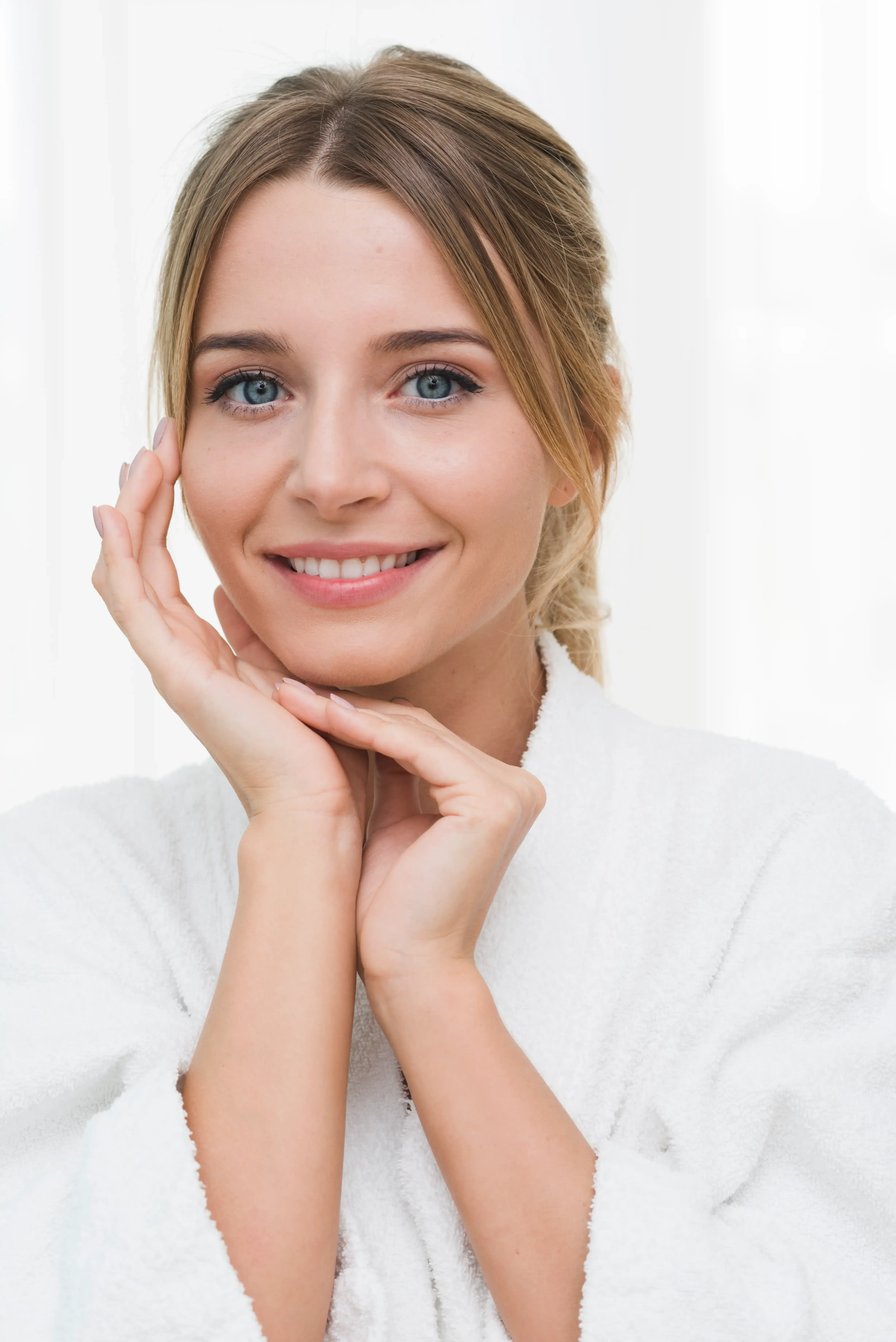 Before and after HydraFacial results showing renewed radiance at Hartley Health Canton