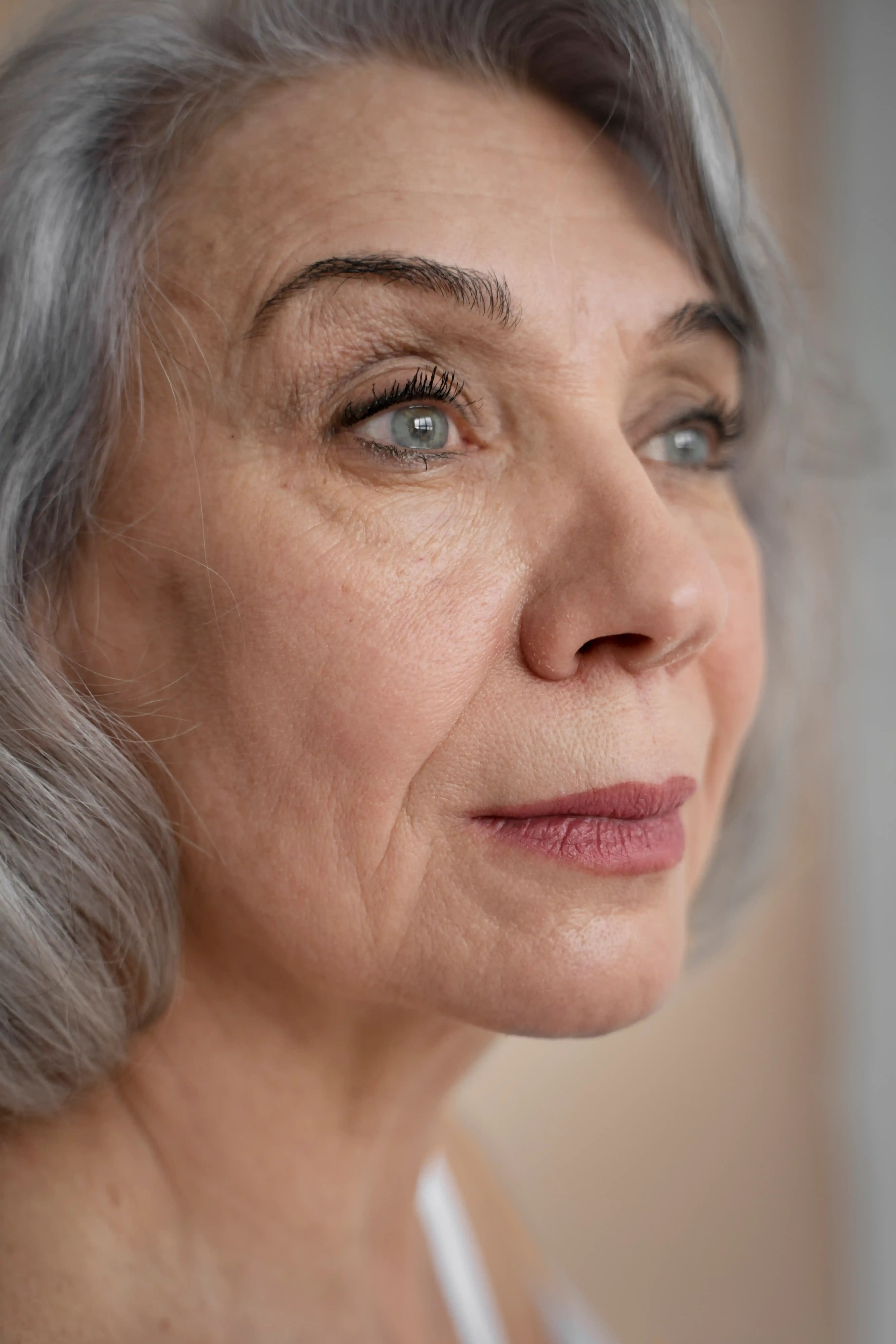 Illustration of collagen loss and wrinkle formation at Resurgent Health Fargo