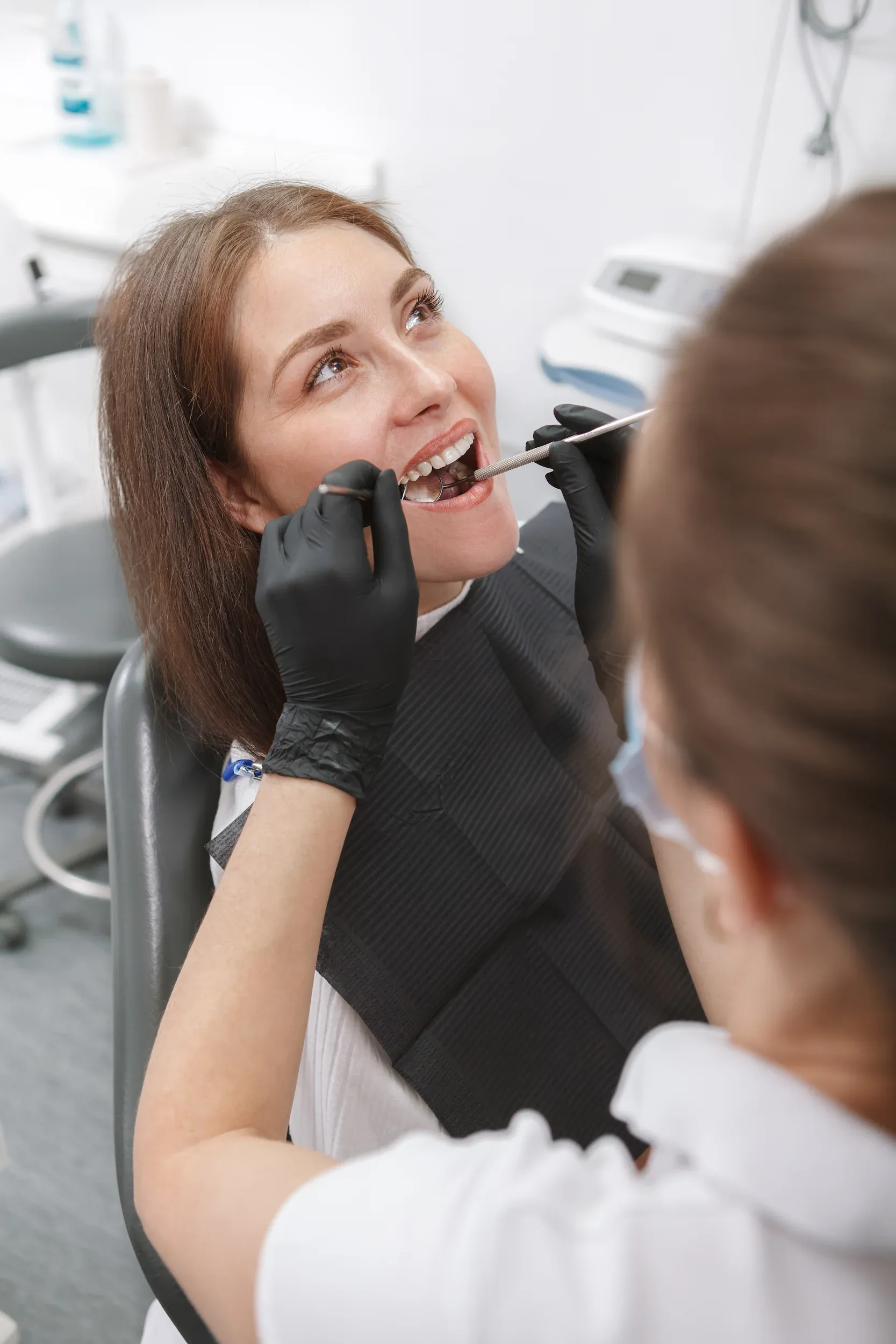 Titanium dental implant components used at Dental World Longwood Florida