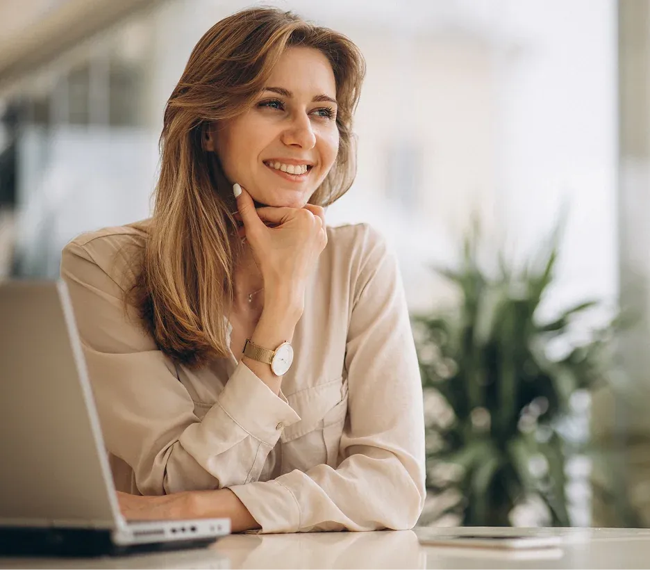 Confident patient portrait after Emsculpt Neo at Precision Chiropractic Rockford